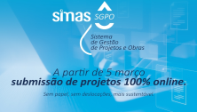 SIMAS Criam Novo Serviço Online de Submissão de Projetos