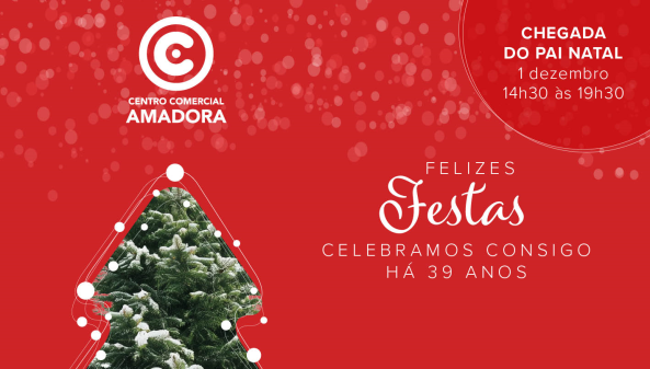 Natal Invade CC AMADORA em Dezembro