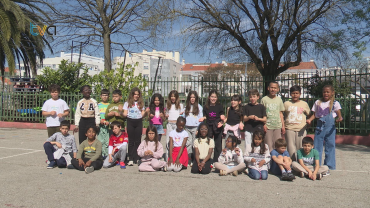 Alunos Criam Mural e Vencem 1º Prémio do Concurso “Pinta Contra o Bullying”