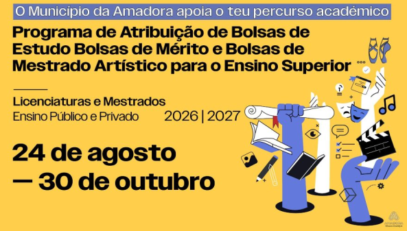 Abertas as Candidaturas às Bolsas de Estudo e de Mestrado Artístico